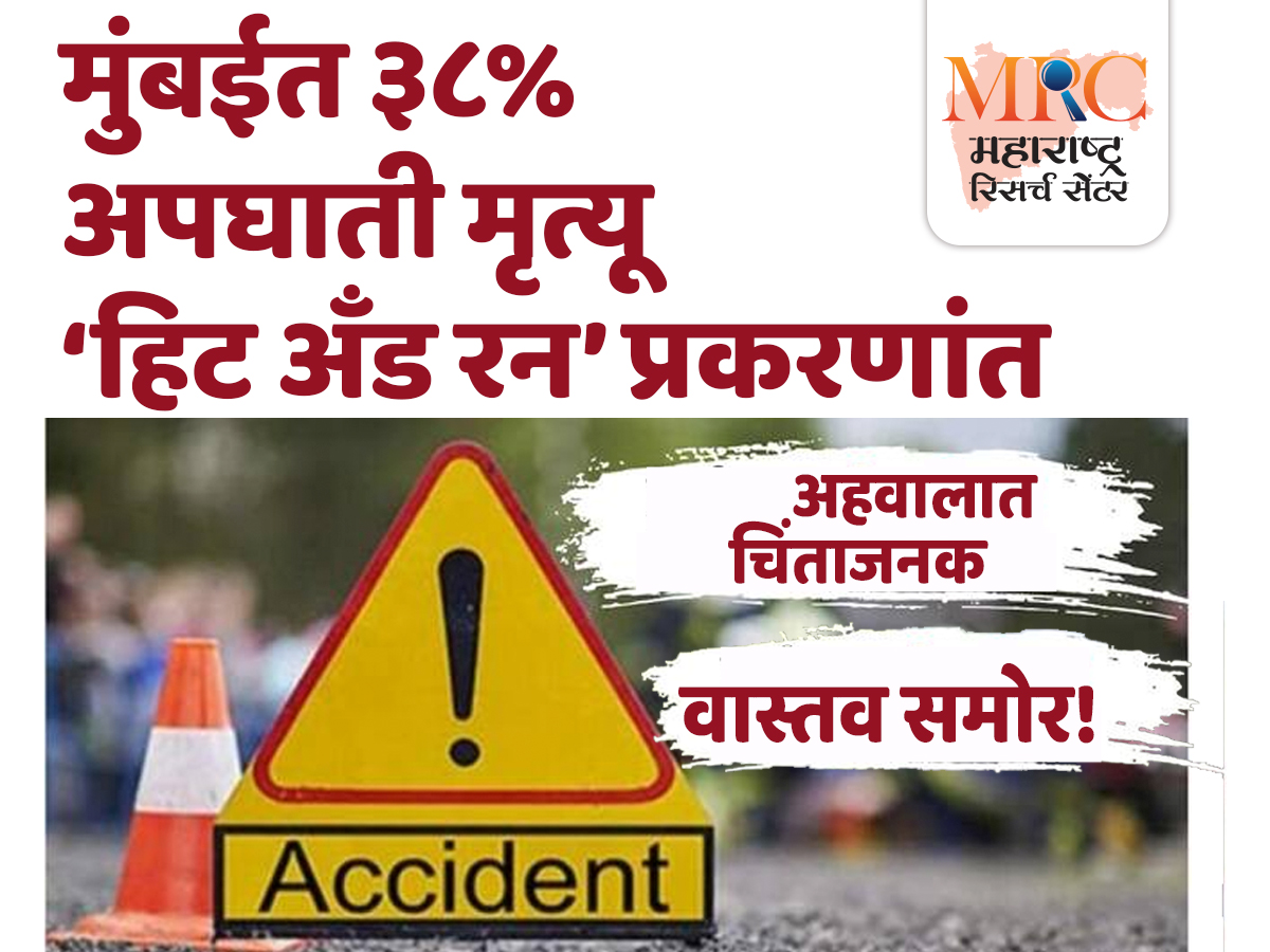 मुंबईत ३८% अपघाती मृत्यू ‘हिट अँड रन’ प्रकरणांत; अहवालात चिंताजनक वास्तव समोर