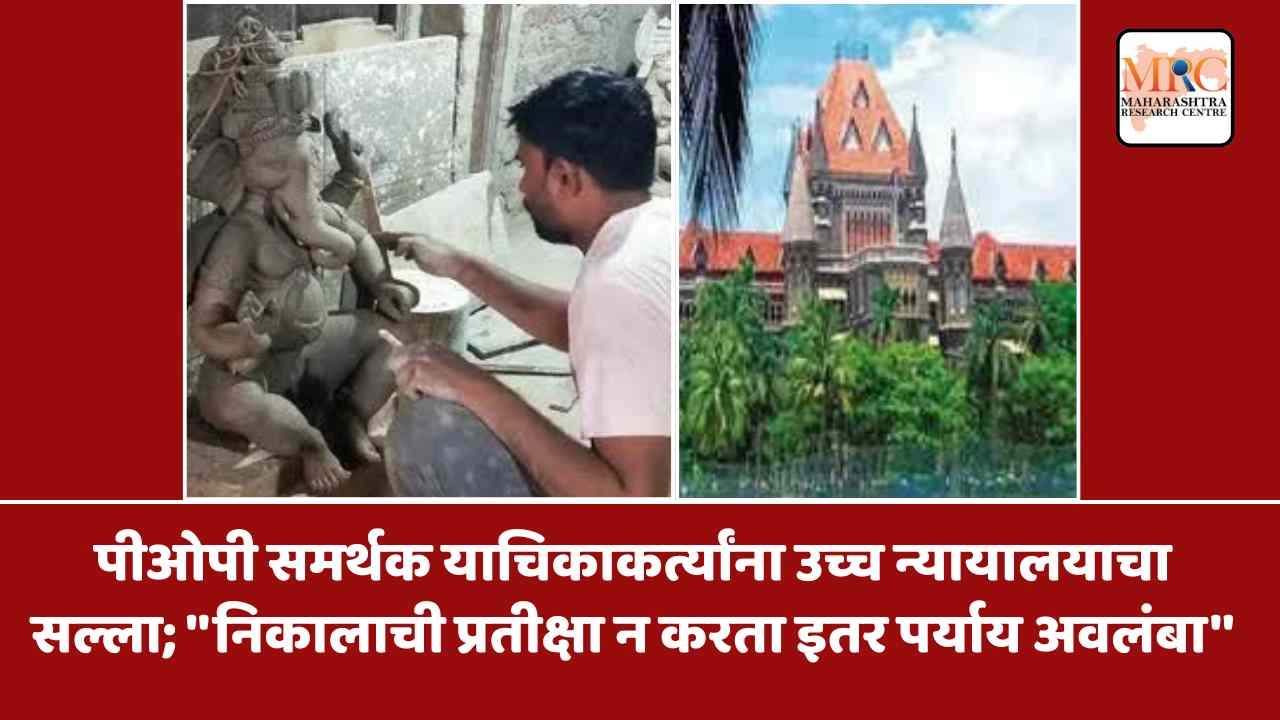 पीओपी समर्थक याचिकाकर्त्यांना उच्च न्यायालयाचा सल्ला; ”निकालाची प्रतीक्षा न करता इतर पर्याय अवलंबा”